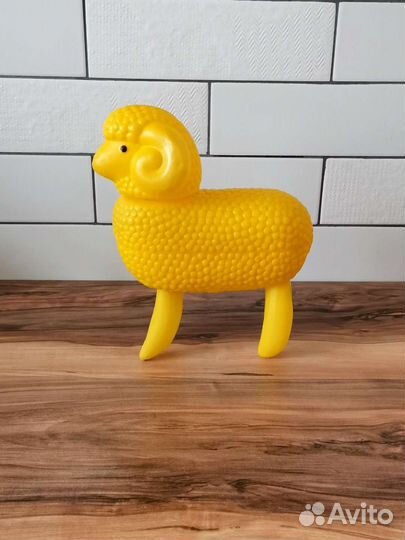 Игрушка СССР барашек редкий винтаж