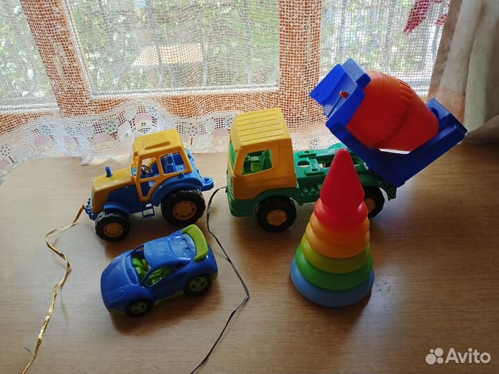 Детские игрушки пакетом для мальчика