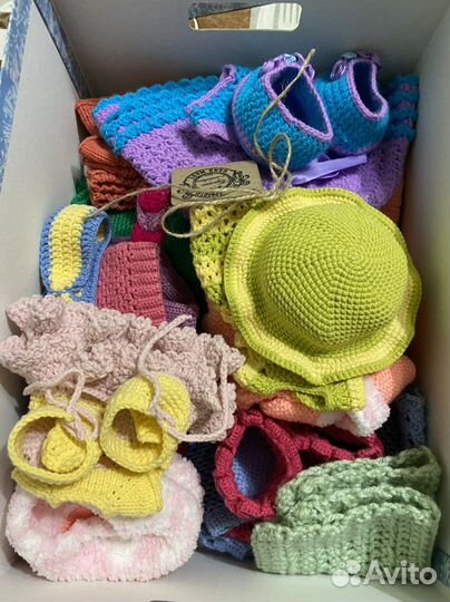 Вязаная одежда для кукол