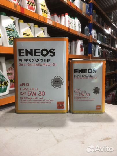 Масло моторное Eneos Super Gasoline 5w30 4л