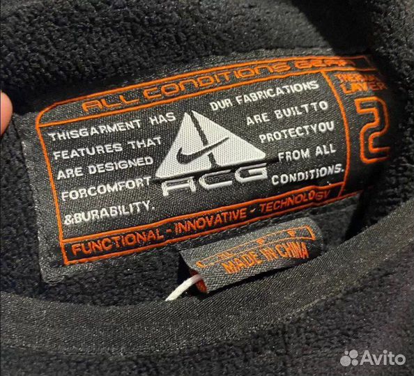 Худи nike acg sherpa fleece