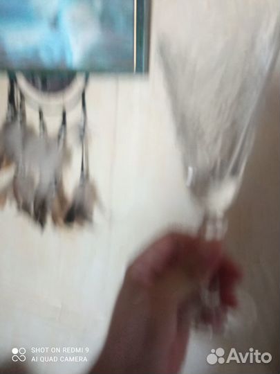 Хрустальные бокалы для шампанского СССР