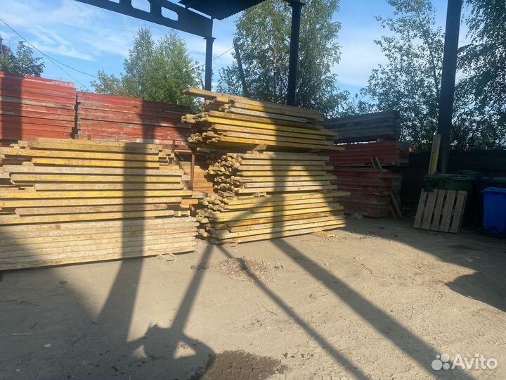 Щитовая опалубка, Аренда