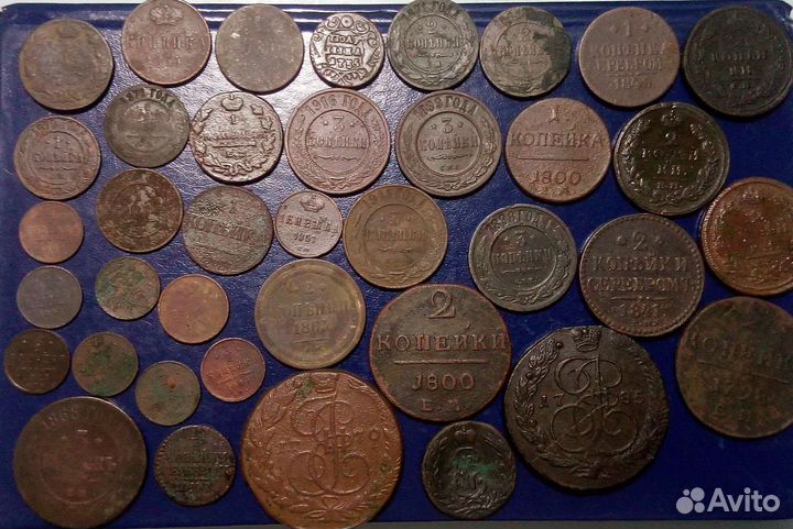 Монеты династии Романовых