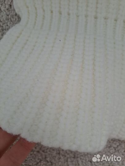 Шапка балаклава с ушками 52-56