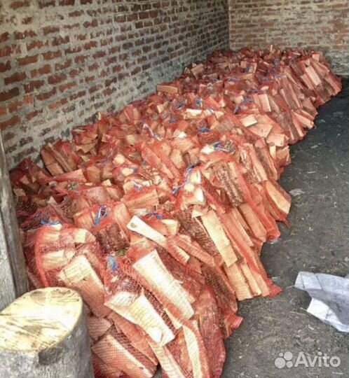 Дрова Дубовые в мешках и сетках uy117