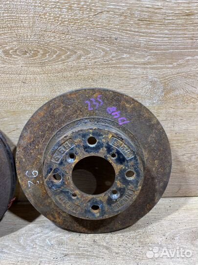 Комплект тормозных дисков Suzuki Baleno D48