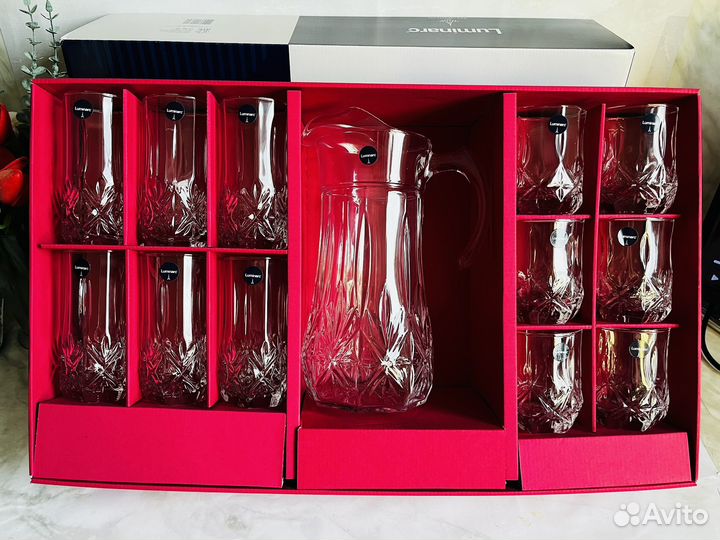 Набор Кувшин и стаканы Luminarc brighton новый