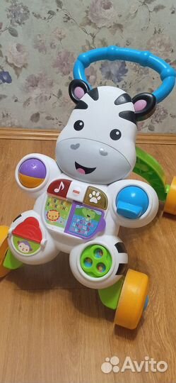 Зебра fisher price