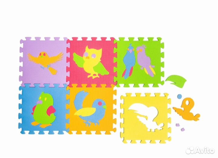 Мягкие напольные пазлы