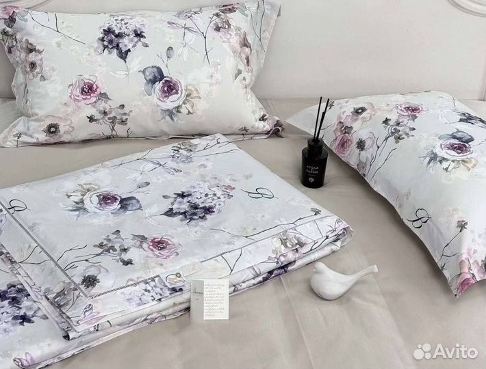 Постельное бельё с одеялом Сатин люкс Blumarine
