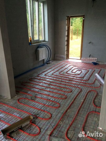 Отопление, водоснабжение, тёплый пол, сантехника