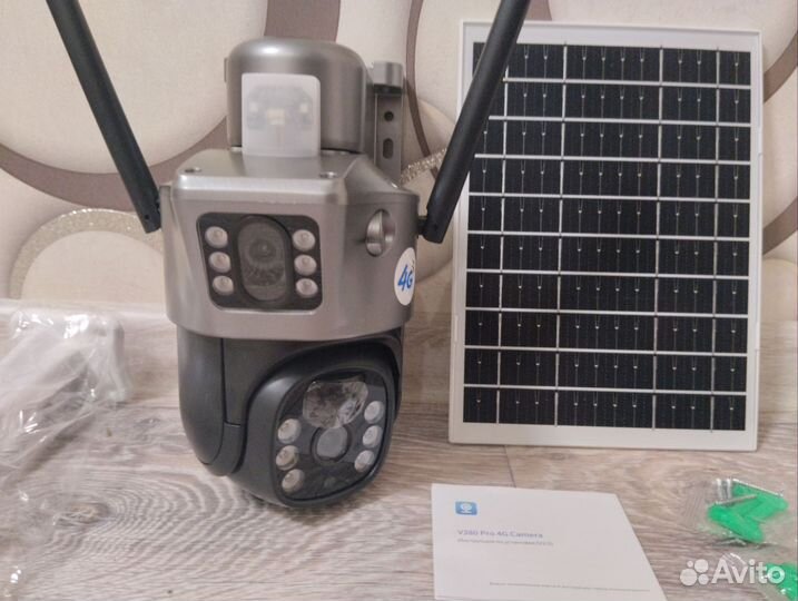 Камера видеонаблюдения 4g на солнечной батарее