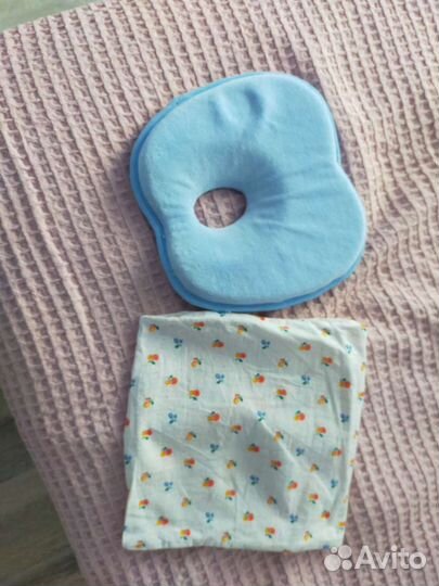 Подушка ортопедическая для новорожденных
