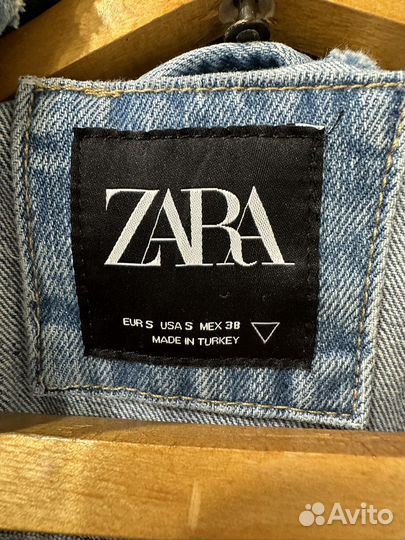 Джинсовка zara