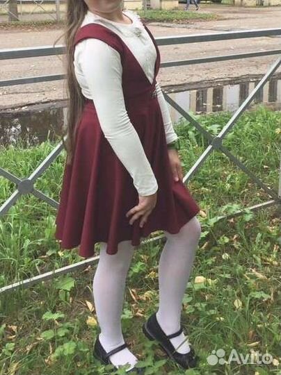 Форма для девочки рост 140 Сарафан Stylish amadeo