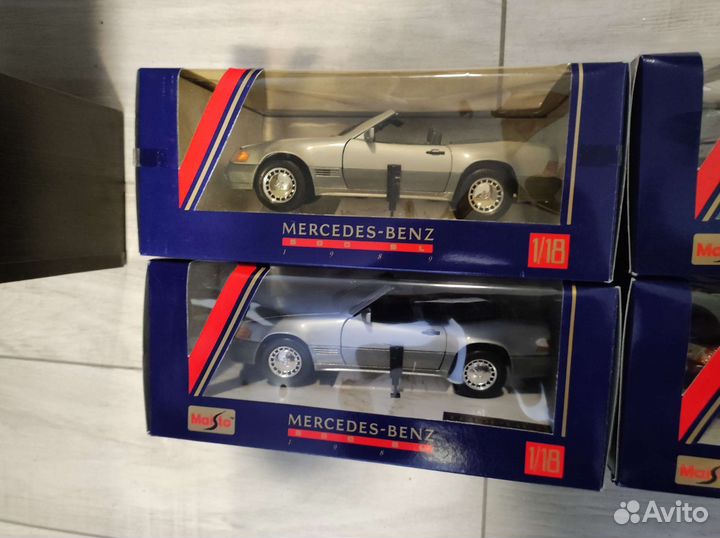 Коллекционная модель 1/18 Мерседес