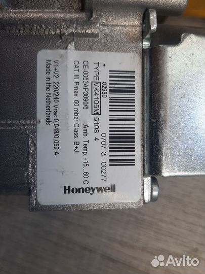 Газовый клапан baxi Honeywell vk4105M