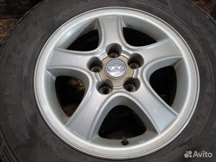 Колеса в сборе 225/70/R16 Hyundai Santa Fe 1 SM