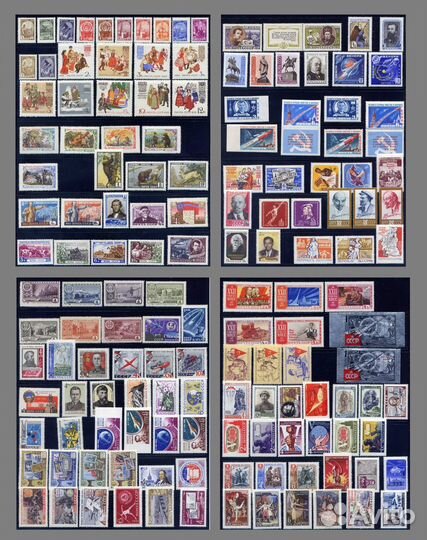 СССР 1961-91. Полная коллекция марок и бл. MNH(**)