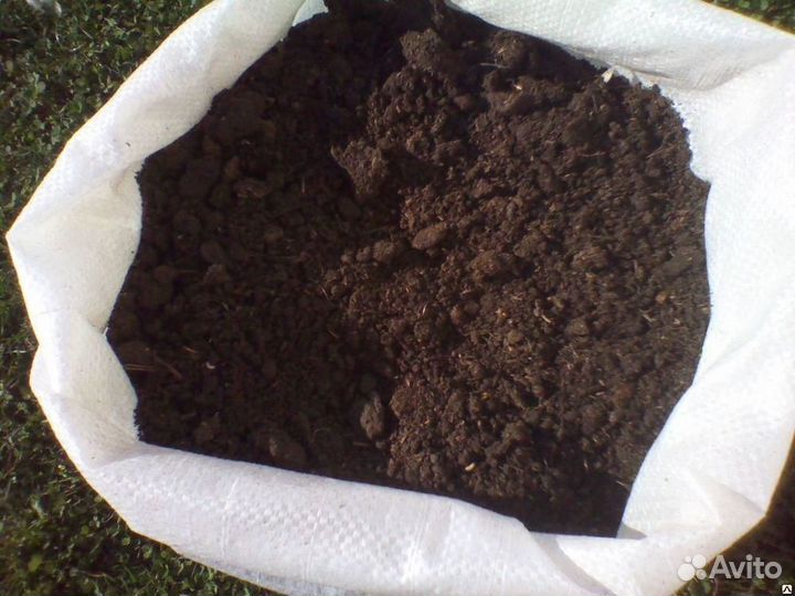 Торф в мешках