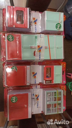 Мебель для куклы кухня