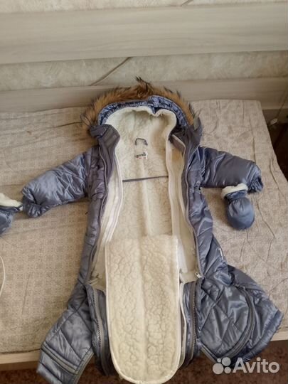 Детский зимний комбинезон Егорка 86