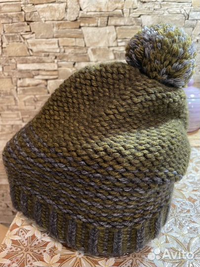 Шапка шерсть, теплая