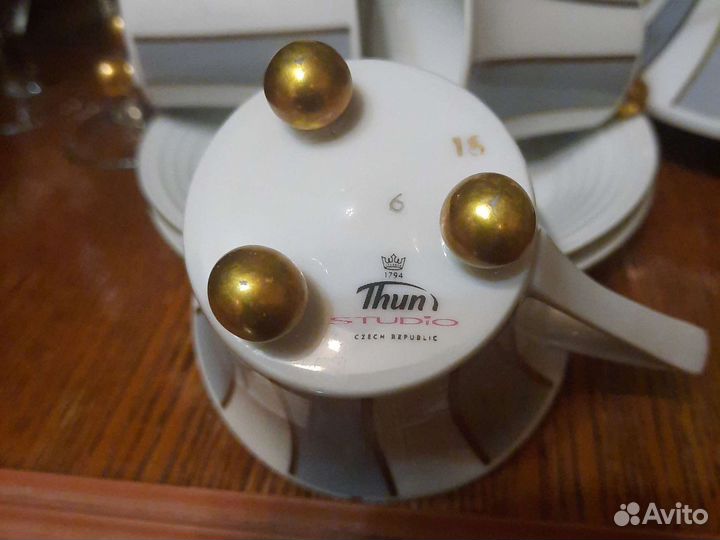 Часть сервиза Обелиск, Thun studio (Чехия )