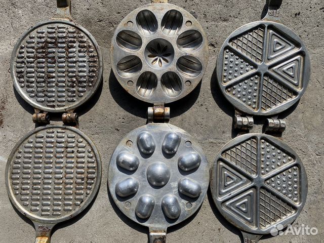 Вафельница, орешница, печенница СССР