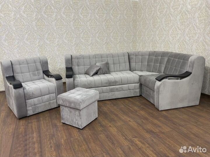 Диван Жасмин + 2 кресла