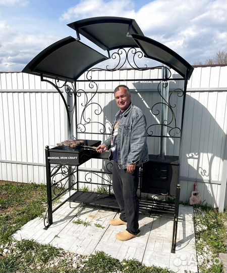 Мангал кованый