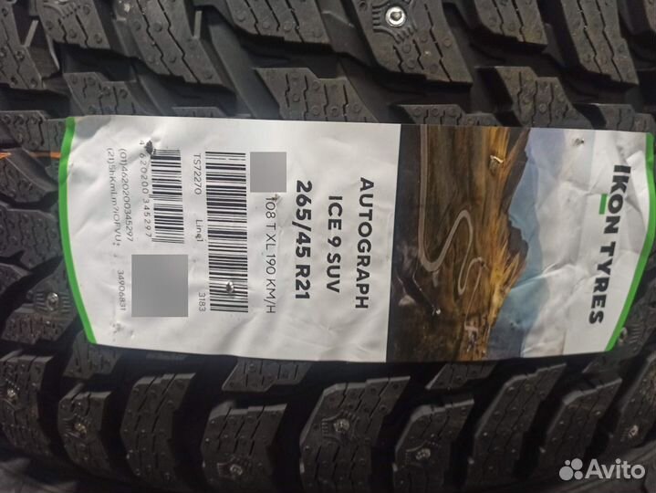 Ikon Tyres Autograph Ice 9 SUV 265/45 R21 108T