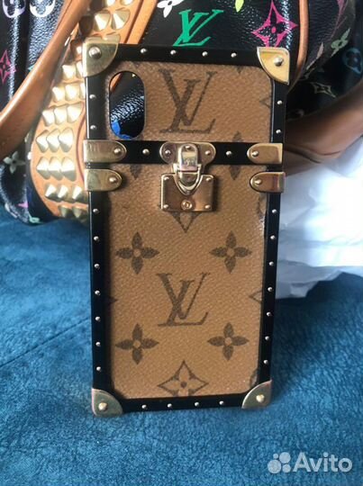 Чехол на iPhone X XS louis Vuitton оригинал