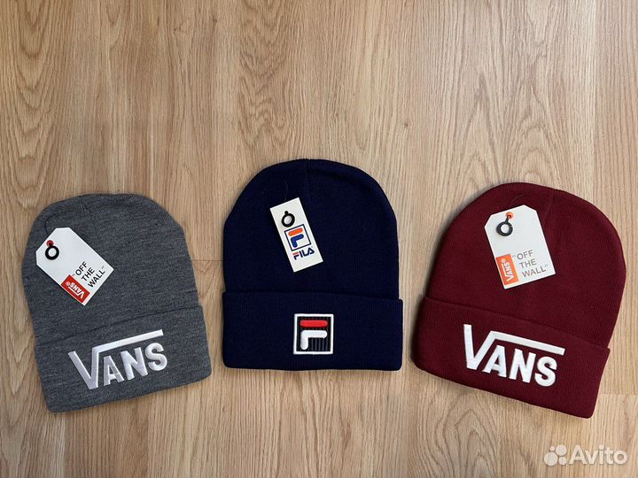 Новые брендовые мужские шапки