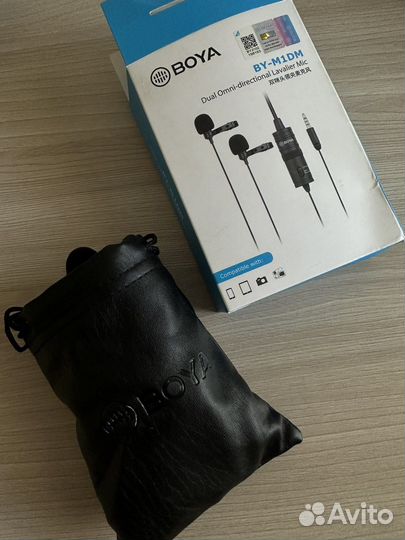 Микрофон петличный boya BY- M1DM
