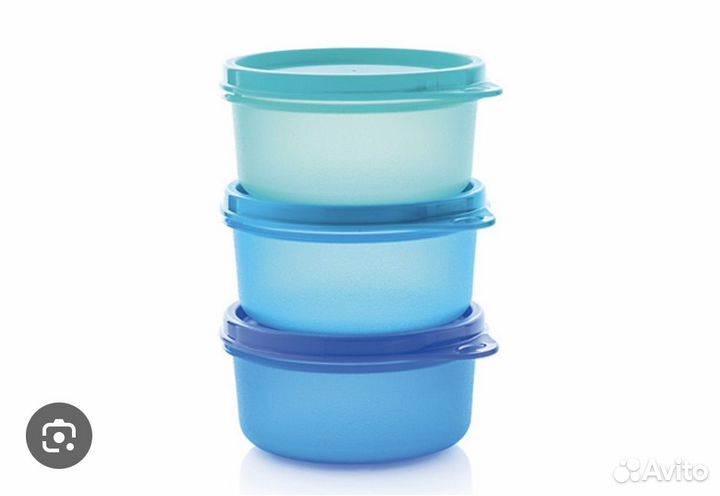 Сервировочные чаши Tupperware (200 мл 3 шт)