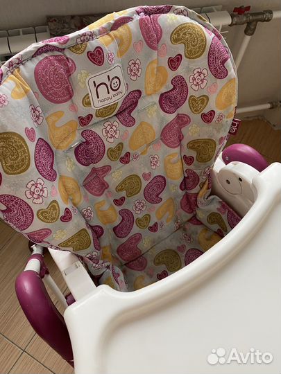 Стульчик для кормления happy baby