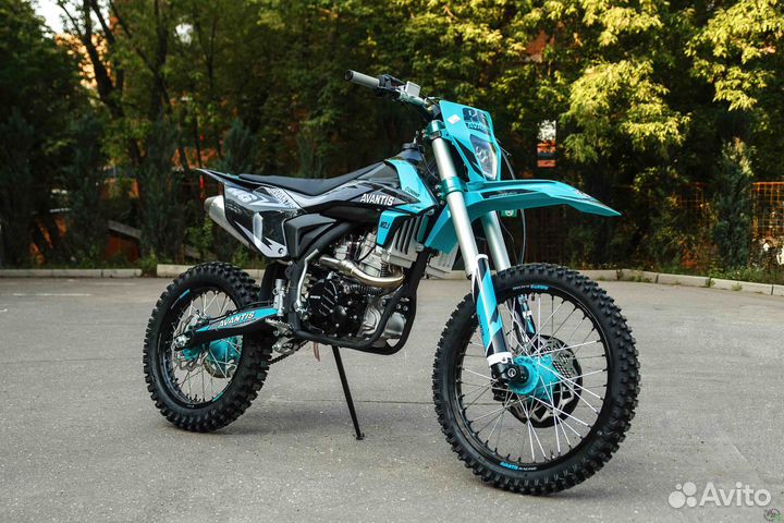 Мотоцикл Avantis A6 голубой