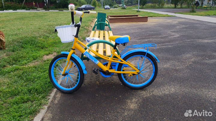 Велосипед детский 18 дюймов для девочки