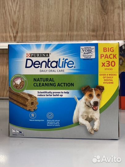 Лакомства Purina Dentalife для маленьких собак