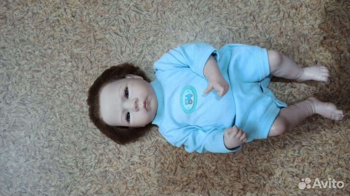 Кукла Реборн силиконовая мальчик