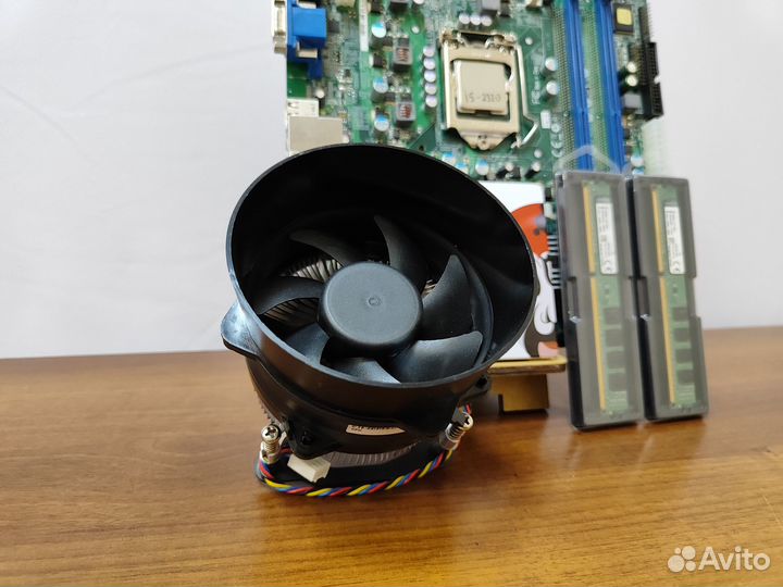 Материнская плата 1155+i5-2320+DDR3-8Gb+SSD+Кулер
