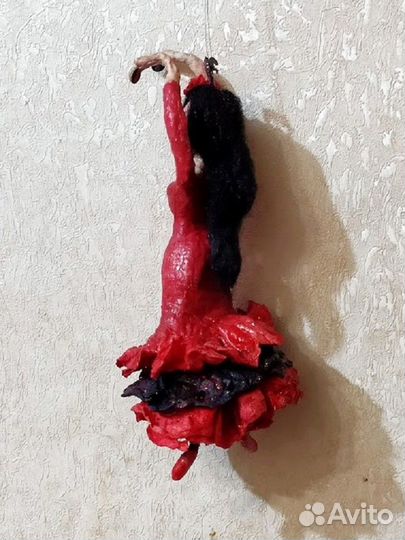 Ватная игрушка Испанка