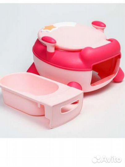 Горшок звезда розовый