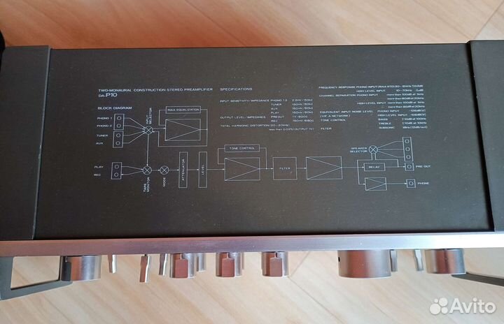 Усилитель Diatone DA-A15, предусилитель DA-P10