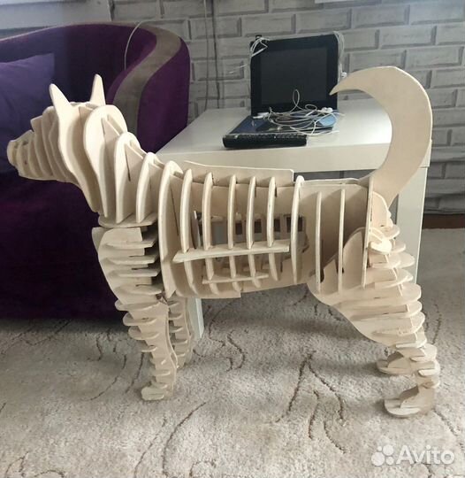 Деревянная собака