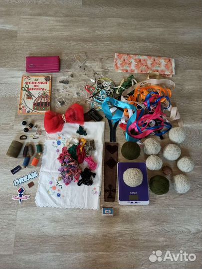 Пакет для творчества пряжа нитки