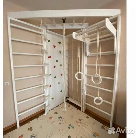 Детский спортивный комплекс для дома 4 секции