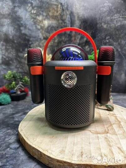 Микрофоны с колонкой 3 в 1